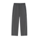 Dark gray pants with white piping